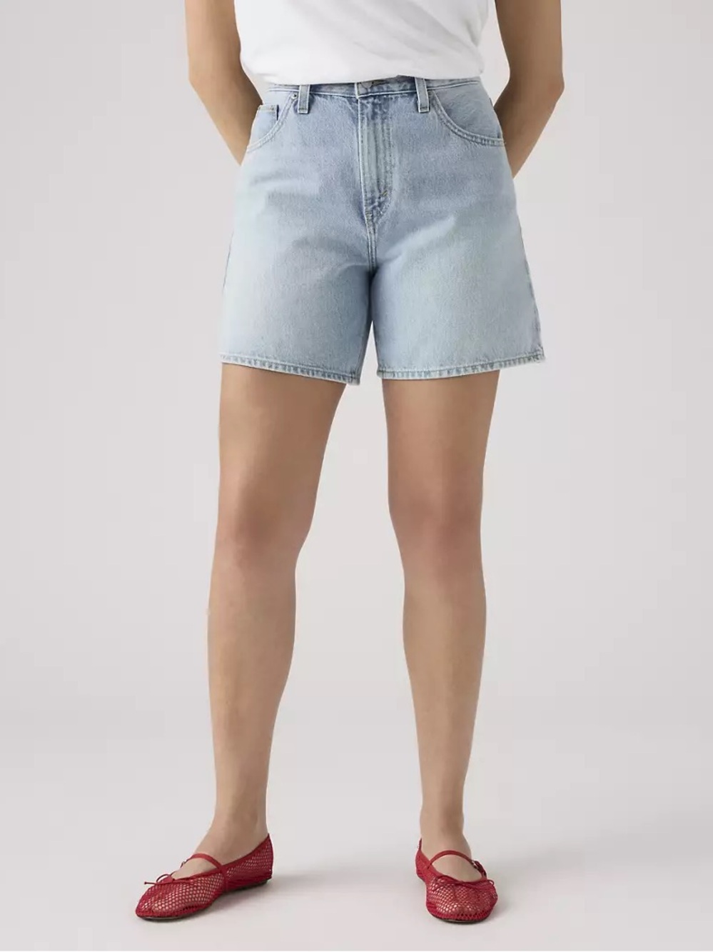 Levi’s high rise baggy women’s shorts